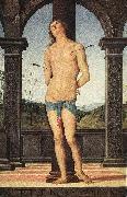 PERUGINO, Pietro St Sebastian sg USA oil painting reproduction